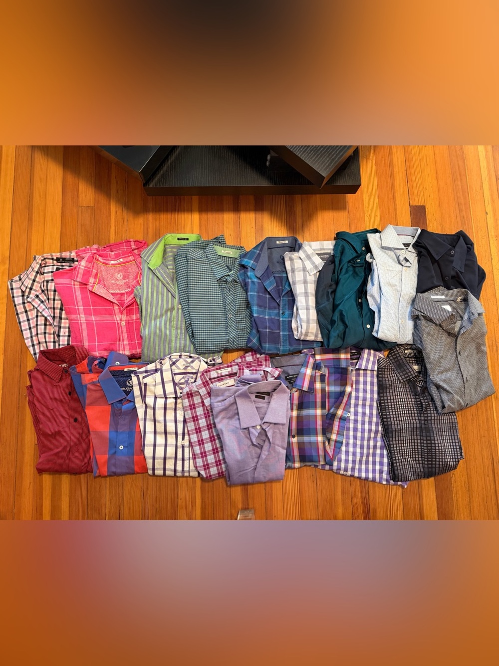 Plaid & Solid Men’s Shirt Collection
